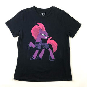 My Little Pony Black graphic short sleeve tee Medium womens